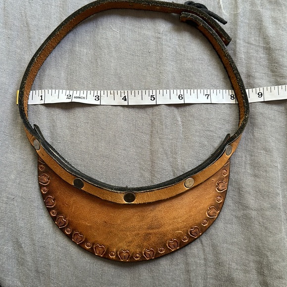 leather visor - Picture 5 of 5